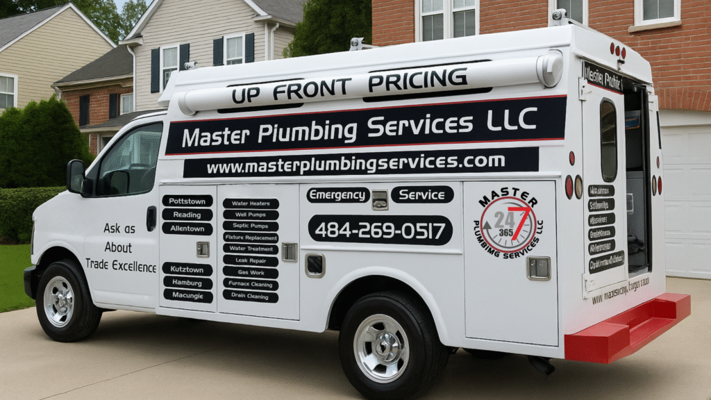 Master Plumbing Services at our clients home in Kutztown