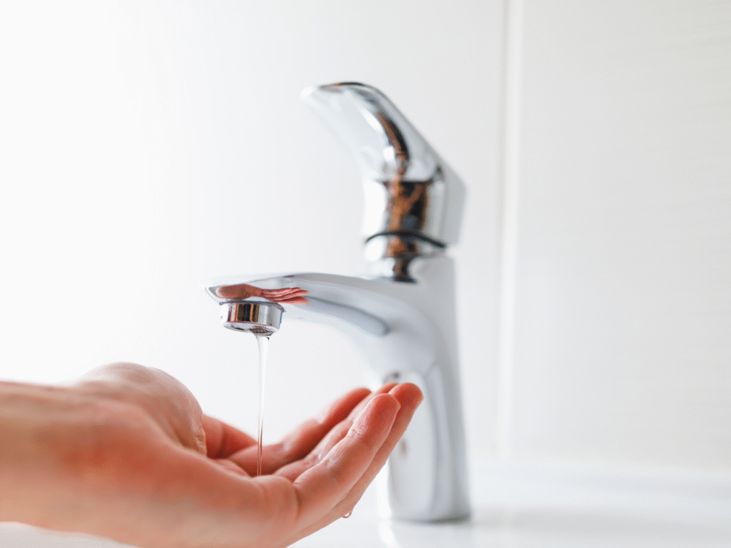 Low water pressure at faucet
